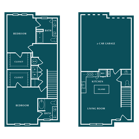 a floor plan of the apartment